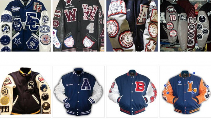 Greek Customized Size Chenille Varsity Letters Heat Seal Refined Craftwork