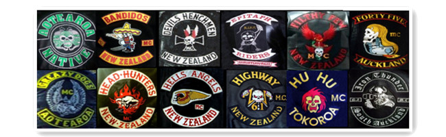 Embroidery Jacket Motorcycle Biker Patches With Iron On Backing