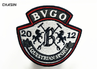 Event Embroidered Badges Patch Overlock For Uniform / Shoes / Caps