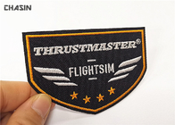 Airline Uniform Clothing Embroidery Patches / Custom Embroidered Iron On Patches